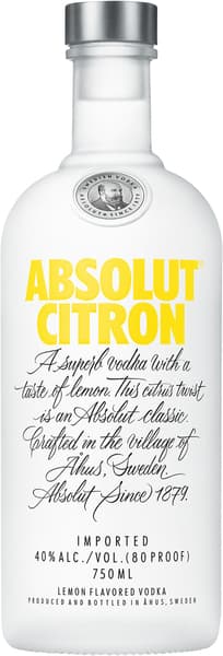 Absolut Citron Vodka