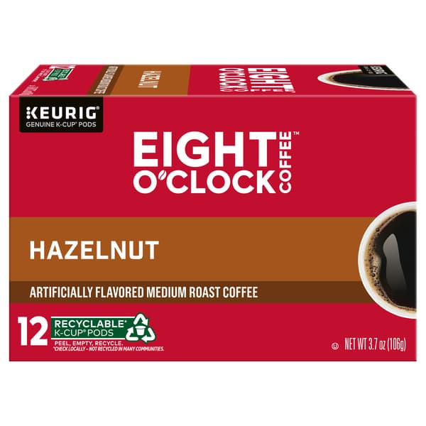 Eight O'Clock Hazelnut Medium Roast Coffee K