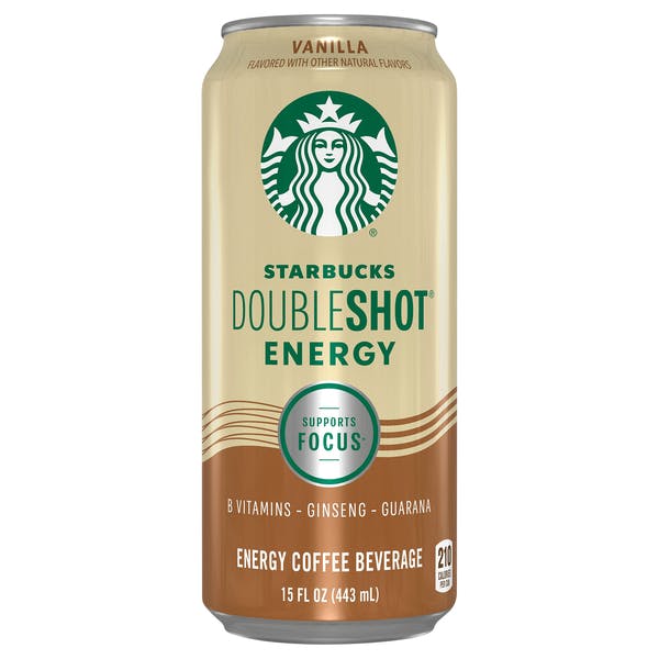 Is it Low FODMAP? Starbucks Vanilla Doubleshot Energy Coffee Beverage