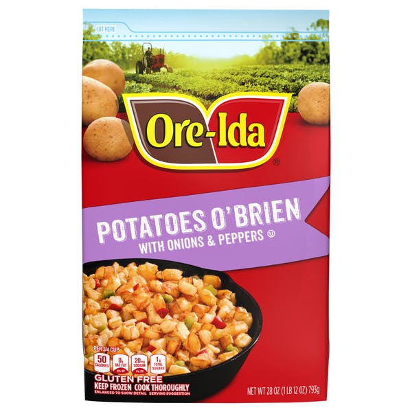 Is it Vegetarian? Ore-ida Potatoes O'brien With Onions & Peppers Potatoes