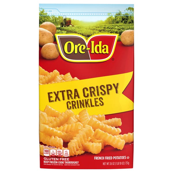 Is it Shellfish Free? Ore-ida Extra Crispy Crinkles