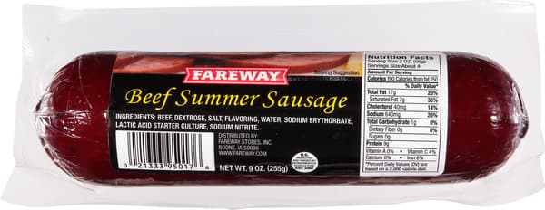 Fareway Summer Sausage
