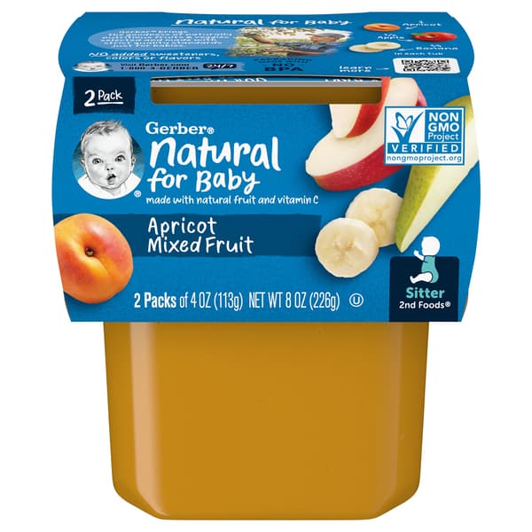 Gerber 2Nd Foods Apricot Mixed Fruit