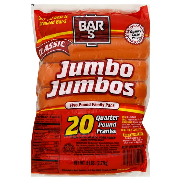 Bar S Classic Jumbo Jumbos