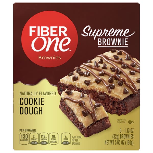 Fiber One Supreme Brownie Cookie Dough