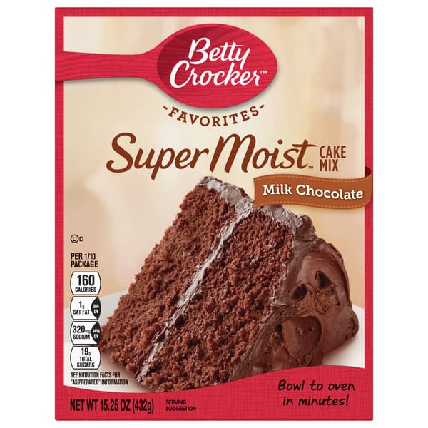 Betty Crocker Favorites Super Moist Milk Chocolate Cake Mix