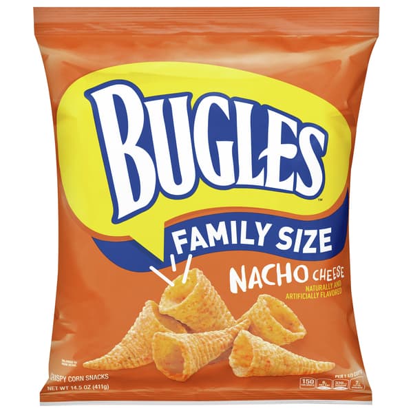 Bugles Nacho Cheese Family Size