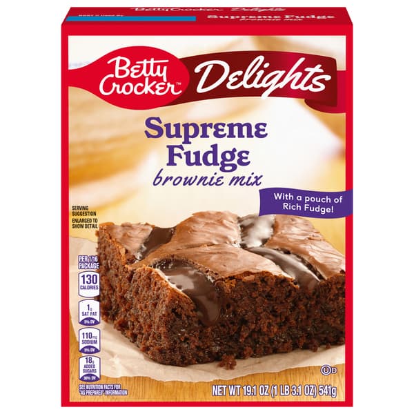 Betty Crocker Delights Ultimate Fudge Brownie Mix