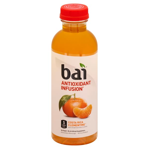 Is it Low FODMAP? Bai Costa Rica Clementine