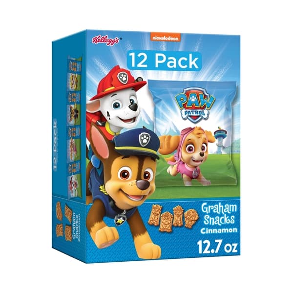 Keebler Paw Patrol Cinnamon Graham Snacks
