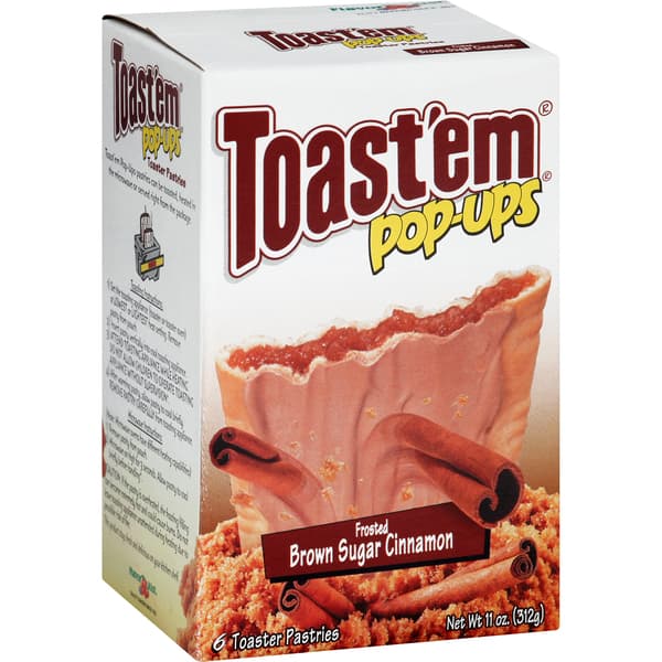 Toast'Em Pop-Ups Brown Sugar Cinnamon