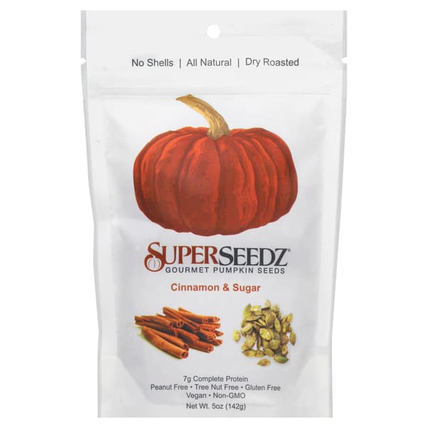 Superseedz Cinnamon & Sugar Pumpkin Seeds
