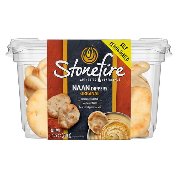 Stonefire Original Naan Dippers 7.05 Oz 20 Count