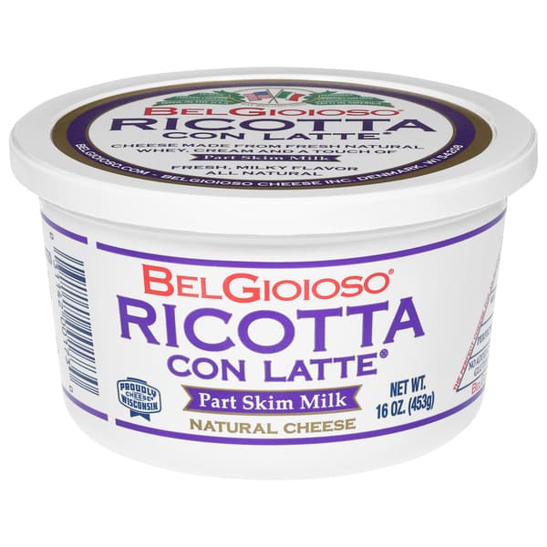 Belgioioso Ricotta Con Latte Part Skim Milk