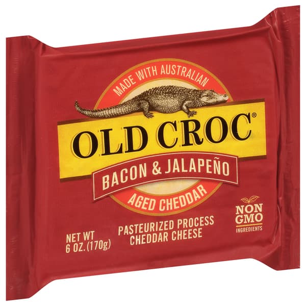 Old Croc Bacon & Jalapeno Aged Cheddar