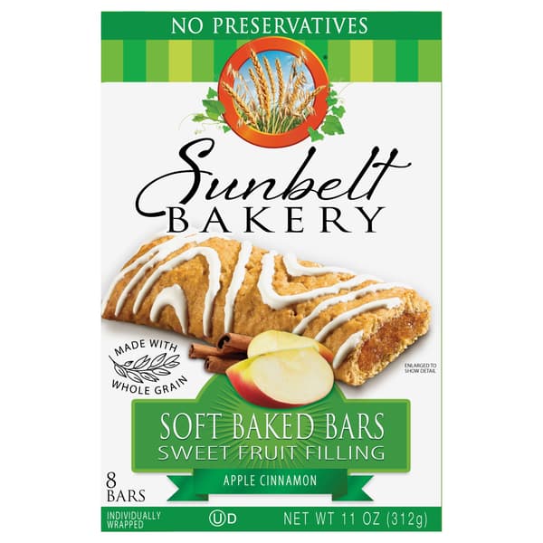 Sunbelt Bakery Apple Cinnamon Fruit & Grain Bars