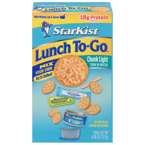 Starkist Charlie'S Snack Kit Chunk Light Tuna In Water