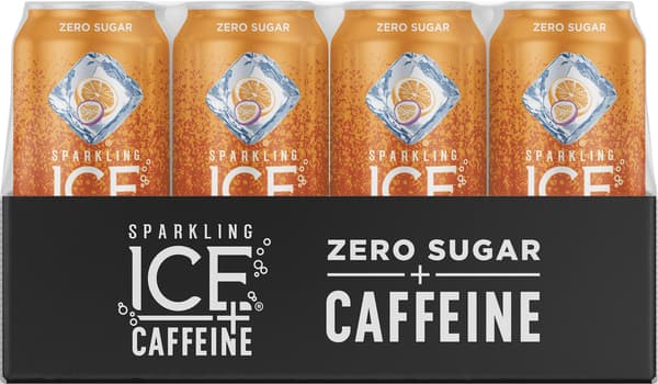 Sparkling Ice + Caffeine Tropical Punch
