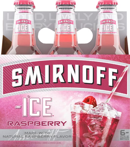 Smirnoff Ice Raspberry Malt Beverage