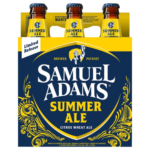 Samuel Adams Summer Ale Seasonal Beer (. Oz.