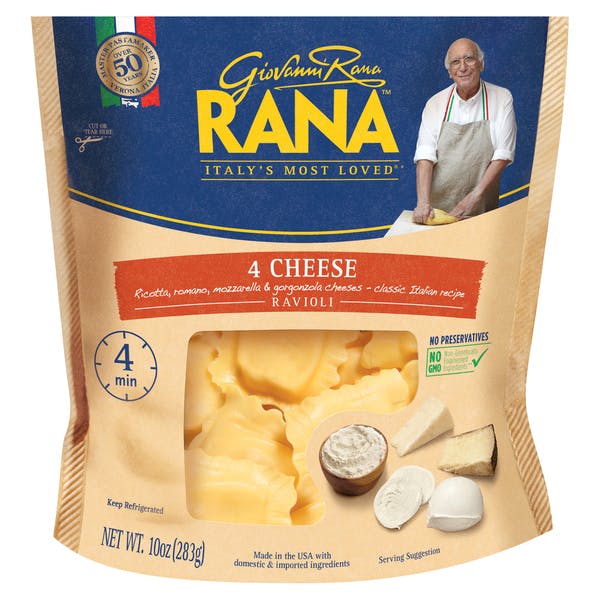 Is it Pescatarian? Giovanni Rana 4 Cheese Ravioli