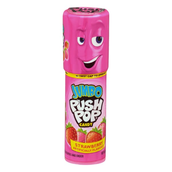 Is it Vegetarian? Push Pop Jumbo Assorted Flavors Individually Wrapped Candy Lollipop Suckers