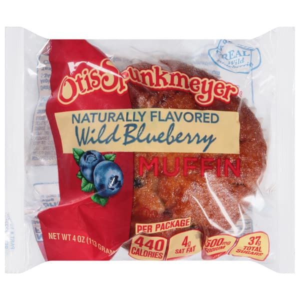Otis Spunkmeyer Wild Blueberry Muffin
