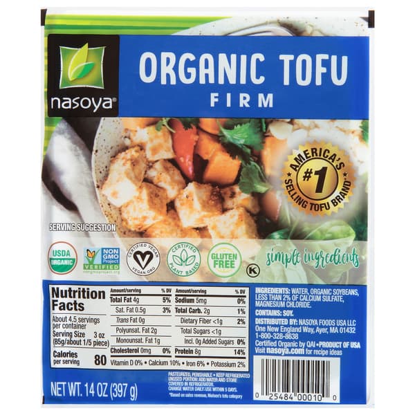Nasoya Organic Tofu Firm