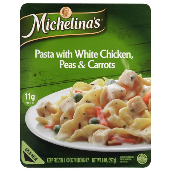 Michelina'S Pasta With White Chicken Peas & Carrots