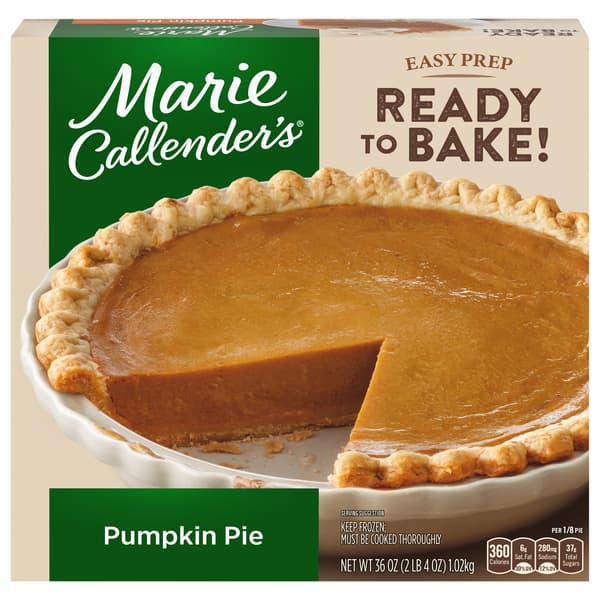 Marie Callender'S Pumpkin Pie