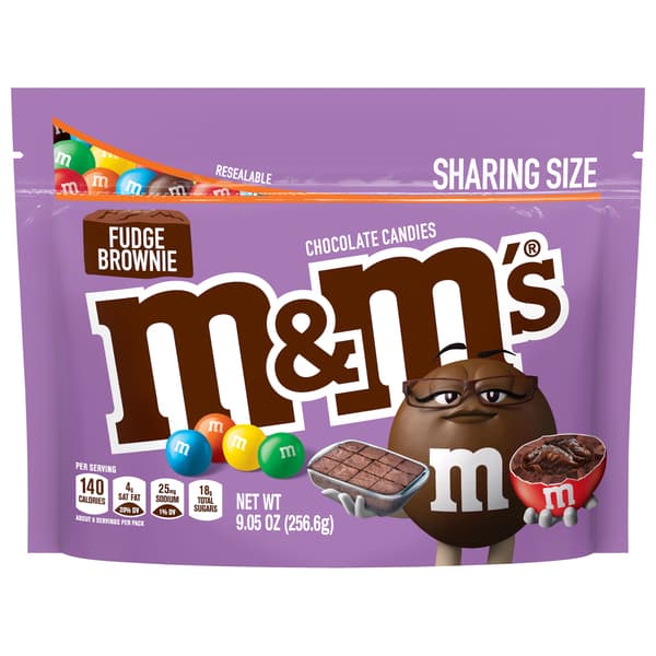 Is it Tree Nut Free? M&m's Fudge Brownie Chocolate Candy