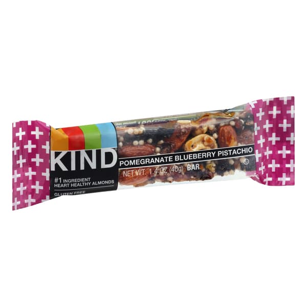 Kind Pomegranate Blueberry Pistachio + Antioxidants