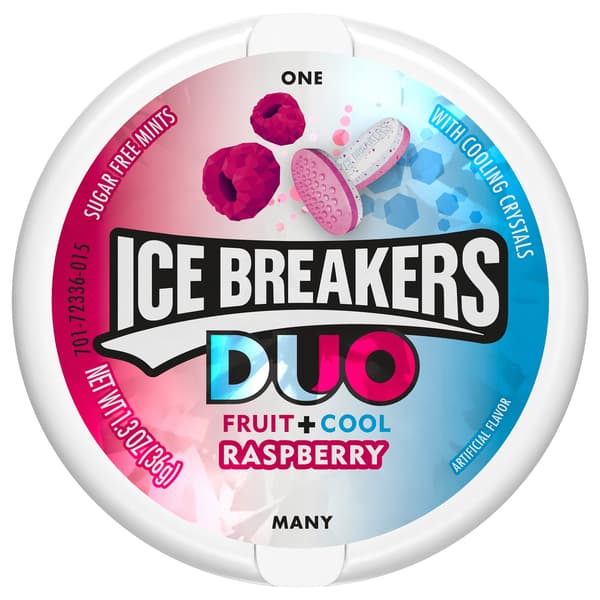 Ice Breakers Duo Fruit + Cool Raspberry