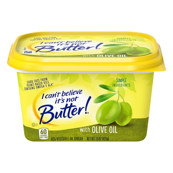 Is it Gluten Free? I Can't Believe It's Not Butter! With Olive Oil