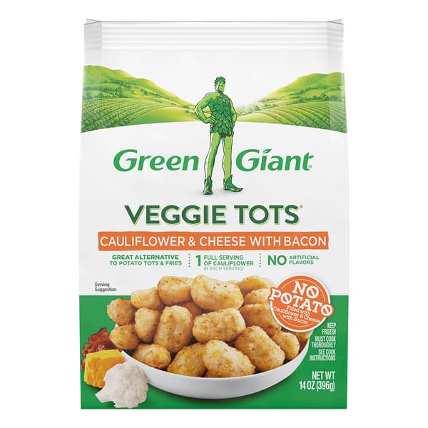 Gg Veggie Tots Cauliflower Cheese Bacon