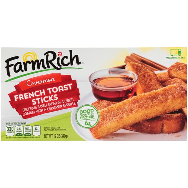 Farm Rich Toast French Sticks Cinnamon