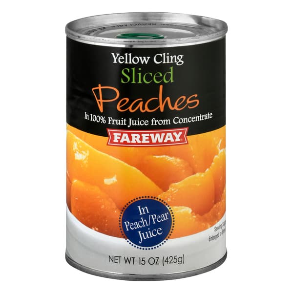 Fareway Peach Slices In Juice