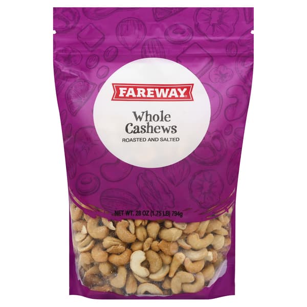 Fareway Whole Cashews Roasted And Salted