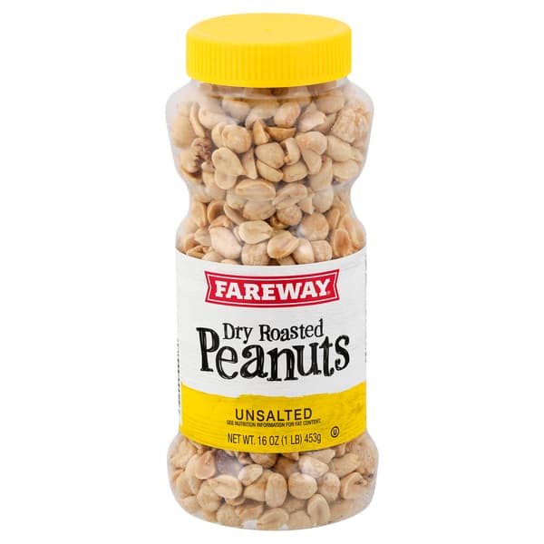 Fareway Dry Roasted Peanuts Unsalted