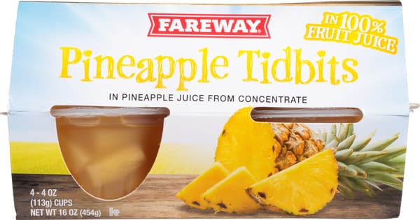 Fareway Pineapple Tidbits In Juice