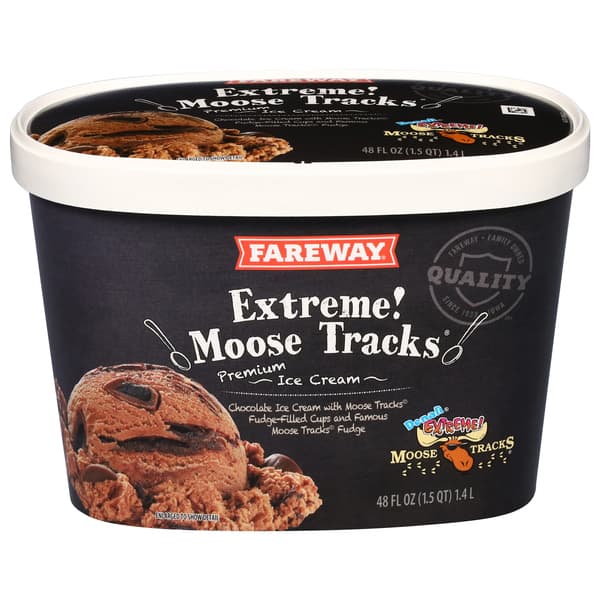 Fareway Extreme! Moose Tracks Premium Ice Cream