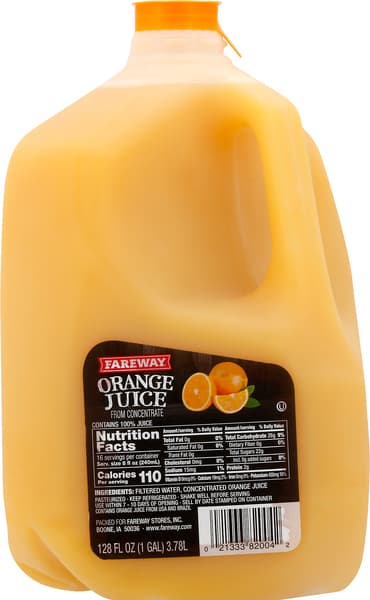 Fareway 100% Orange Juice