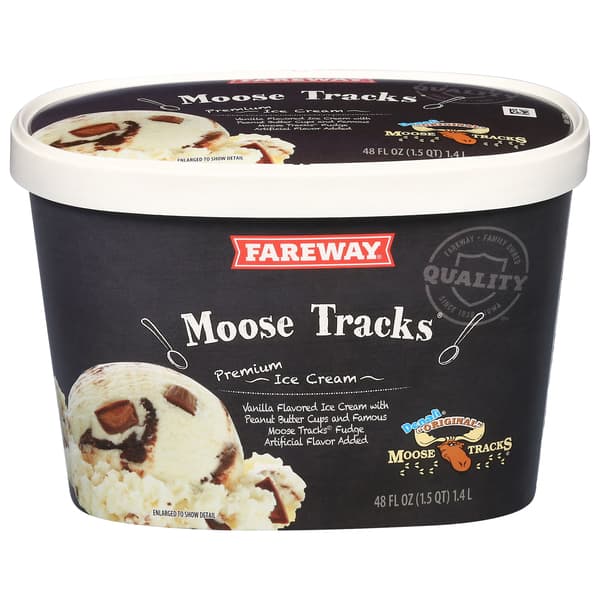 Fareway Moose Tracks Premium Ice Cream