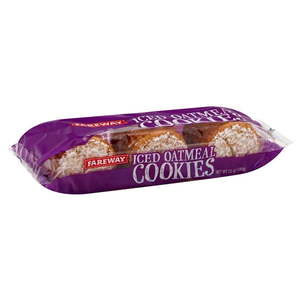Fareway Iced Oatmeal Cookies