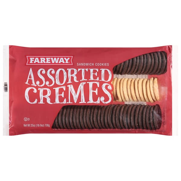 Fareway Assorted Cremes Sandwich Cookies