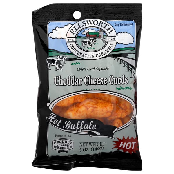 Ellsworth Creamery Hot Buffalo Cheddar Curds