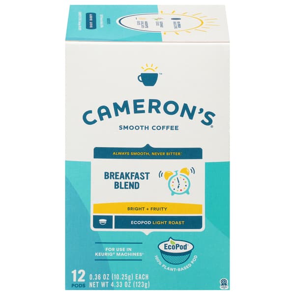 Cameron'S Breakfast Blend Coffee Ecopods