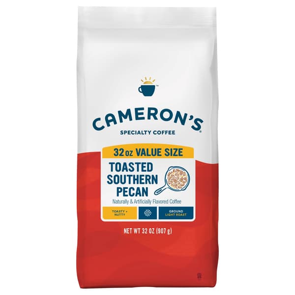 Camerons Toasted Southern Pecan Ground Coffee