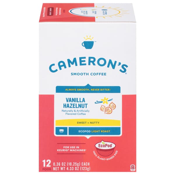 Cameron'S Vanilla Hazelnut Coffee Ecopods