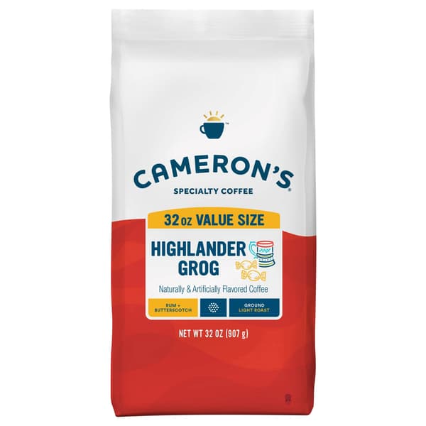 Cameron'S Ground Highlander Grog Coffee
